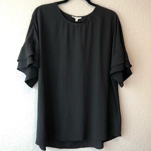 Pleione Ruffle Sleeve Blouse